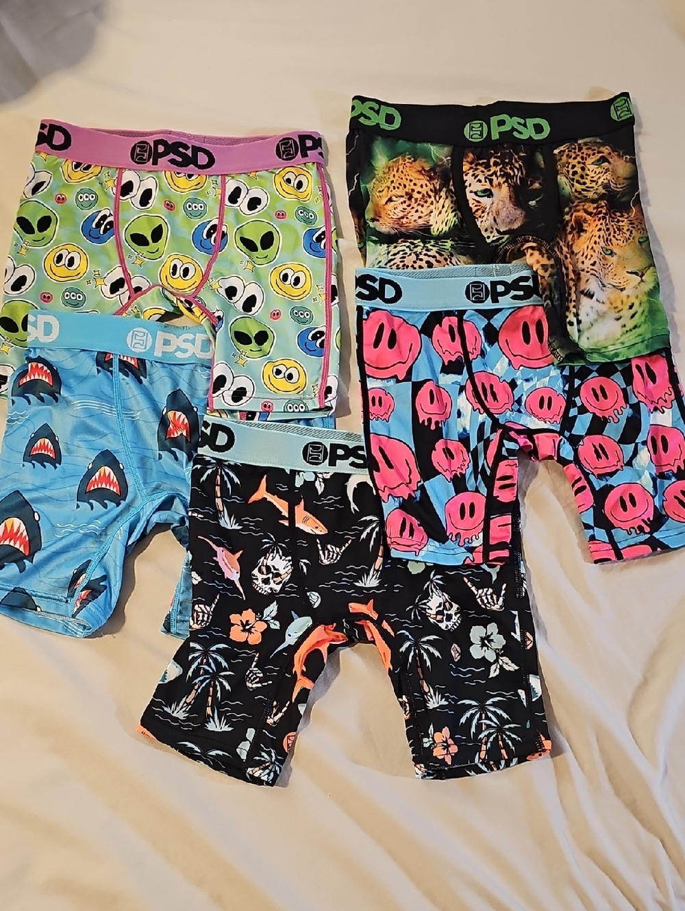 PSD Youth Boxer Briefs Set of 5